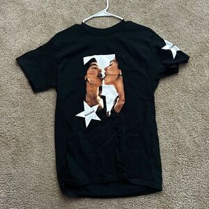 Dua Lipa Black Graphic T-Shirt for Men